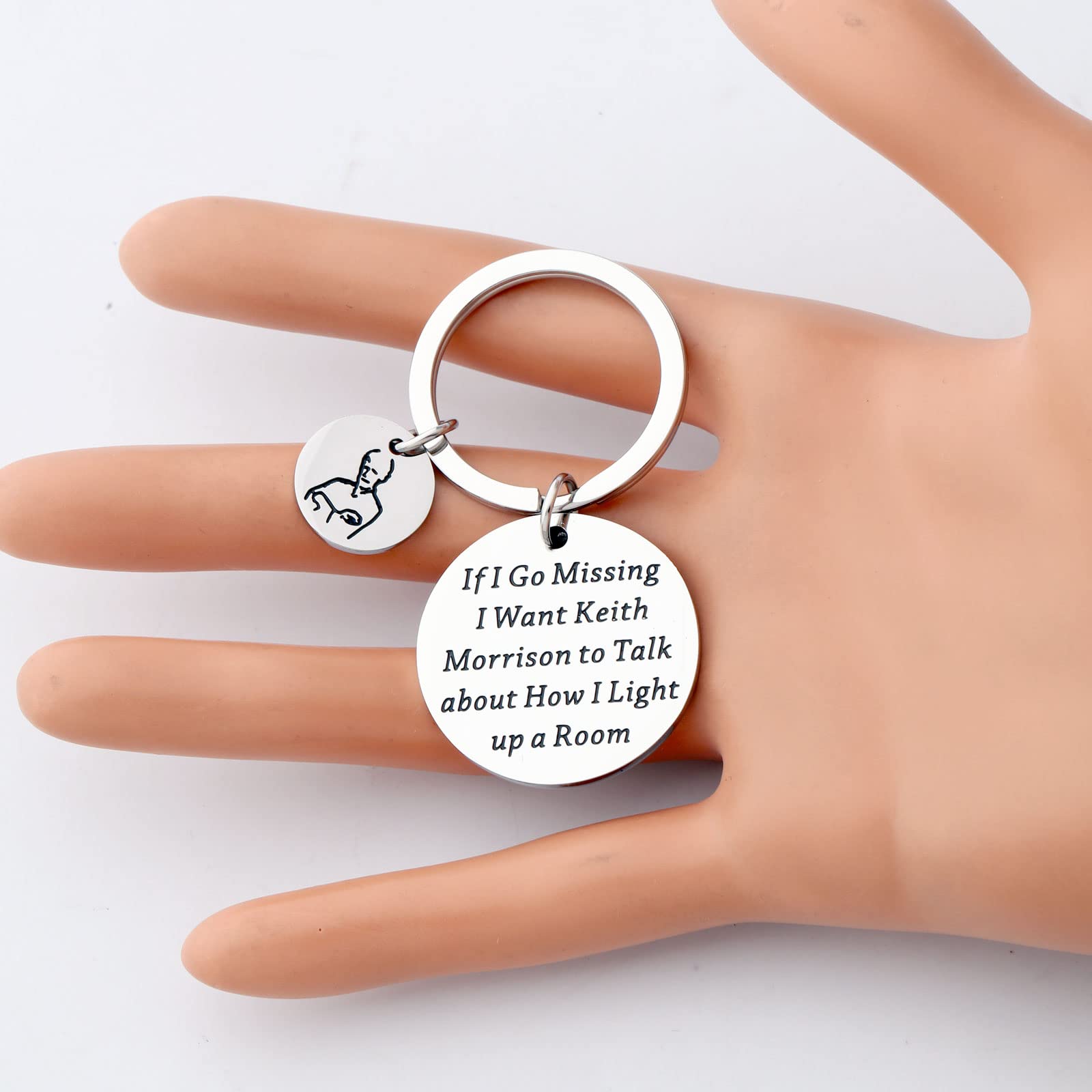 TIIMG Funny True Crime Lovers Gift Crime Show Inspired Jewelry Gift (If I Go Missing US)