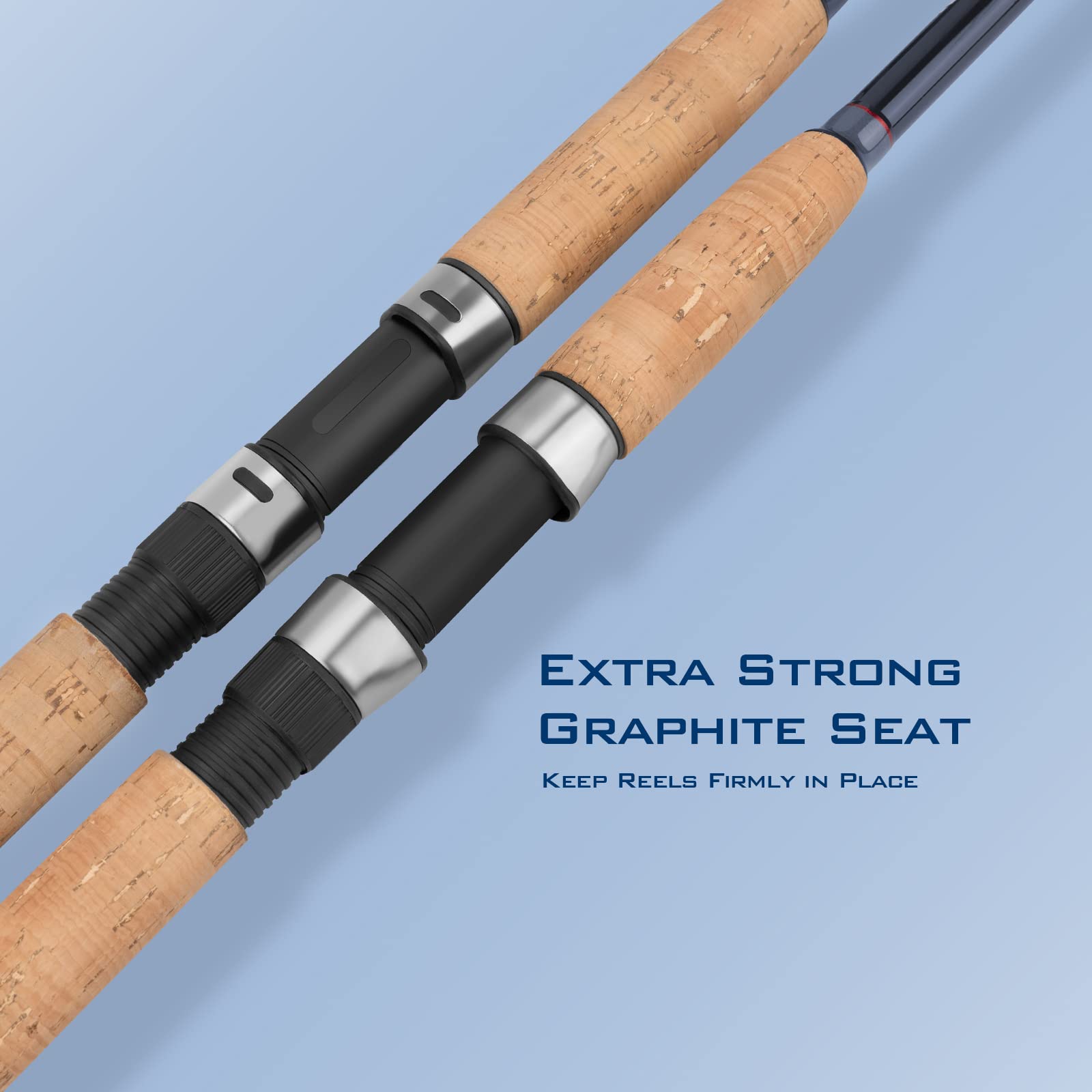 KastKing Progressive Glass Spinning Rods, 7'0"- M -2 pcs