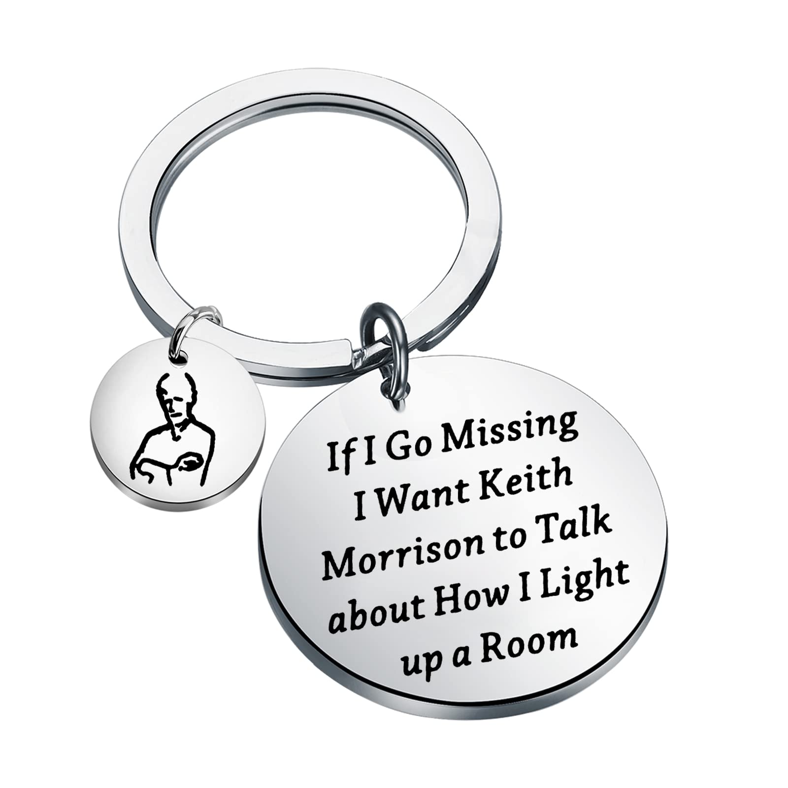 TIIMG Funny True Crime Lovers Gift Crime Show Inspired Jewelry Gift (If I Go Missing US)