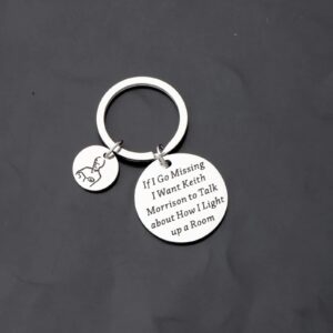 TIIMG Funny True Crime Lovers Gift Crime Show Inspired Jewelry Gift (If I Go Missing US)