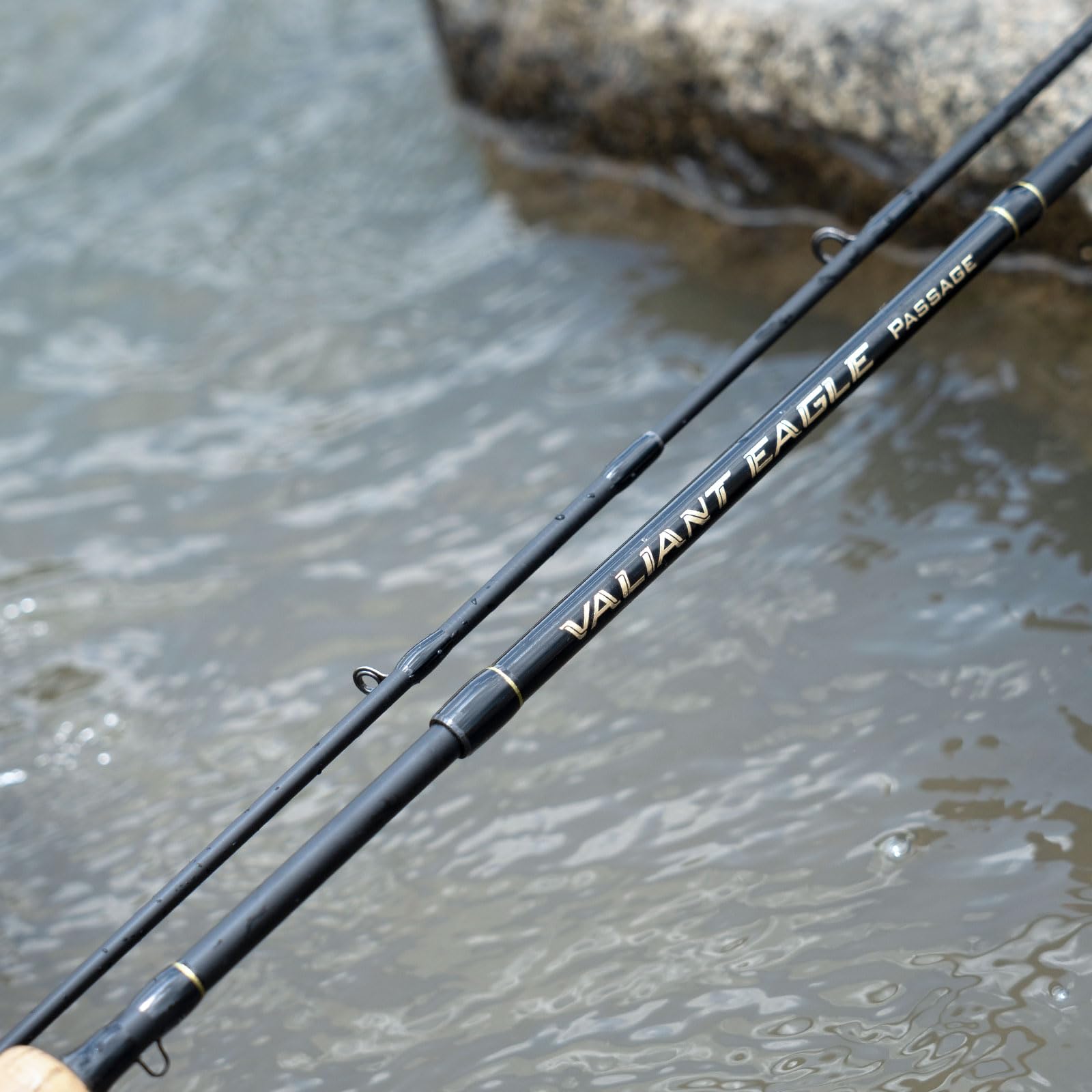 KastKing Valiant Eagle Passage Spinning Rods,6'6"-M-4pcs