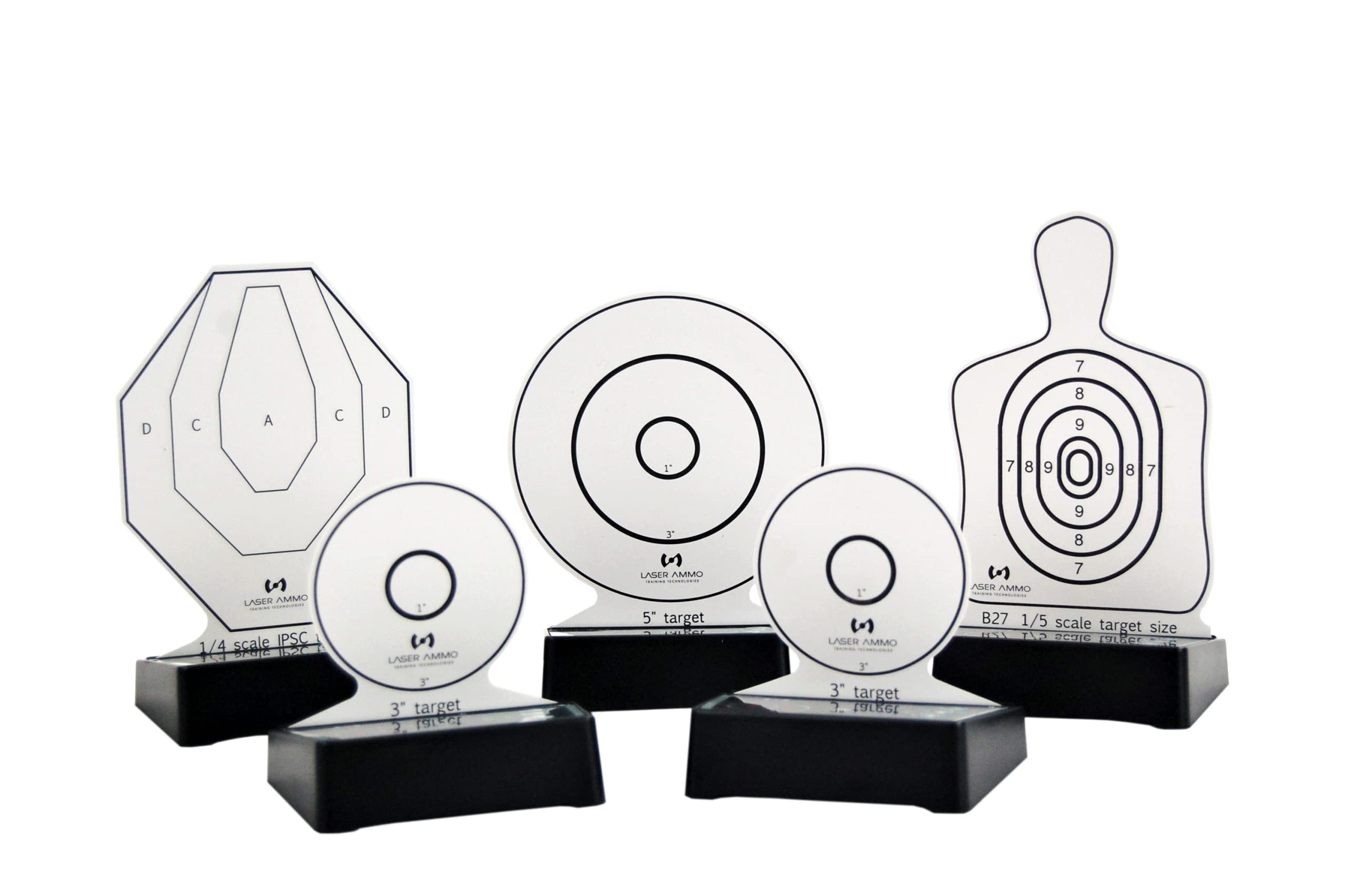 Laser Ammo Interactive Multi Target Training System (i-MTTS) 5 Targets Pack with System Controller