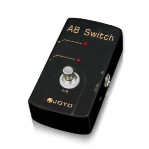 JOYO JF-30 AB Switch Pedal Bundle with JP-02 DC 9V 18V 10-outputs Pedal Power Supply