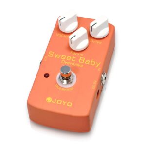 JOYO JF-36 Sweet Baby Low-Gain Overdrive Pedal Bundle with JP-02 DC 9V 18V Pedal Power Supply