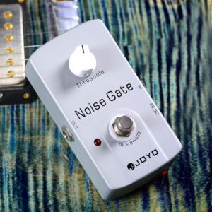 JOYO JF-31 Noise Gate Pedal Bundle with JP-02 DC 9V 12V 18V 10-outputs Pedal Power Supply