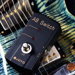 JOYO JF-30 AB Switch Pedal Bundle with JP-02 DC 9V 18V 10-outputs Pedal Power Supply