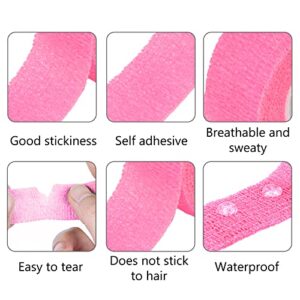 Cohesive Bandage, Waterproof self-Adhesive Bandage 1 inch x 2 Yards Flexible for Finger Sports Injuries