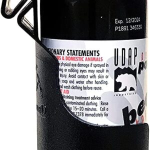 UDAP White Label 7.9 oz. Bear Spray with Griz Guard Holster Non Retail (no Clamshell) Packaging