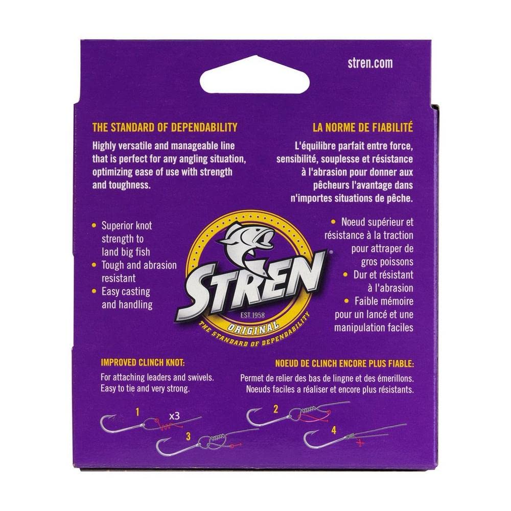 Stren Original®, Clear, 17lb | 7.7kg Monofilament Fishing Line, Suitable for Freshwater Environments