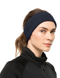 jack wolfskin real stuff headband, night blue