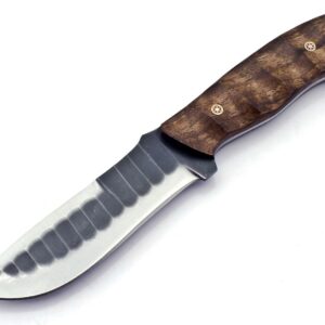 UK UNIQUE SHARP KNIVES BK-780 Handmade D2 Stainless steel 10 Inches Hunting knife- Beautiful Walnut wood Handle