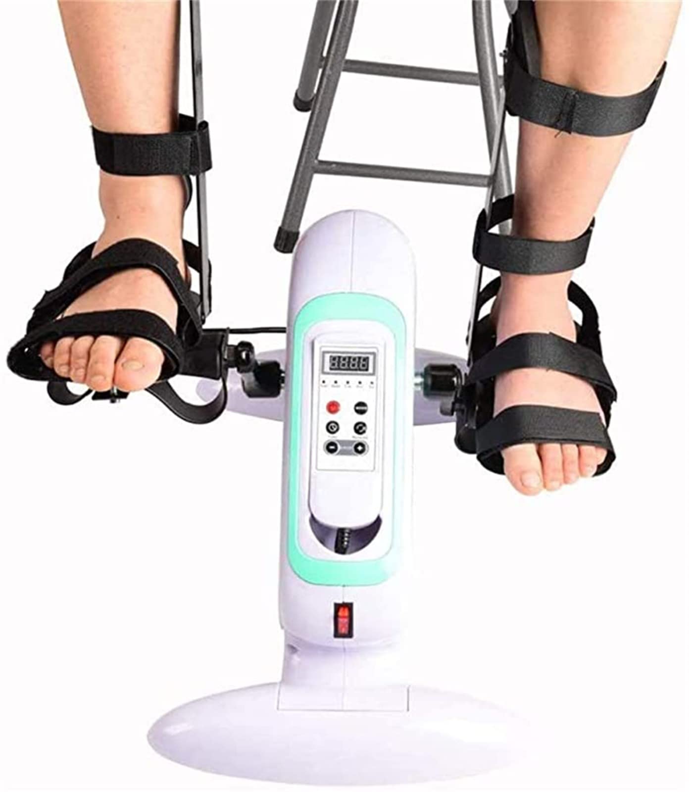 HCCTOZZ Ladder Leg Ankle Braces Support Electric Rehabilitation Machine Bracket for Electronic Physical Therapy and Rehab Bike Pedal Motorized Trainer Well(Color:One Pair)