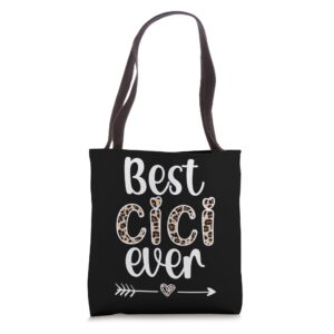 best cici ever cici grandmother proud cici grandma tote bag