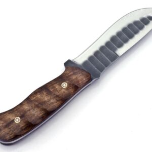 UK UNIQUE SHARP KNIVES BK-780 Handmade D2 Stainless steel 10 Inches Hunting knife- Beautiful Walnut wood Handle