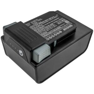 henhaoro 4900mah vacuum battery for hoover bh55210 bh53310 bh53350 bh53420 bh53420pc for vax onepwr spotlessgo cordless bh15260