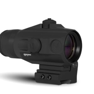 Monstrum Ghost 3X Red Dot Magnifier with Flip-to-Side Mount | Black