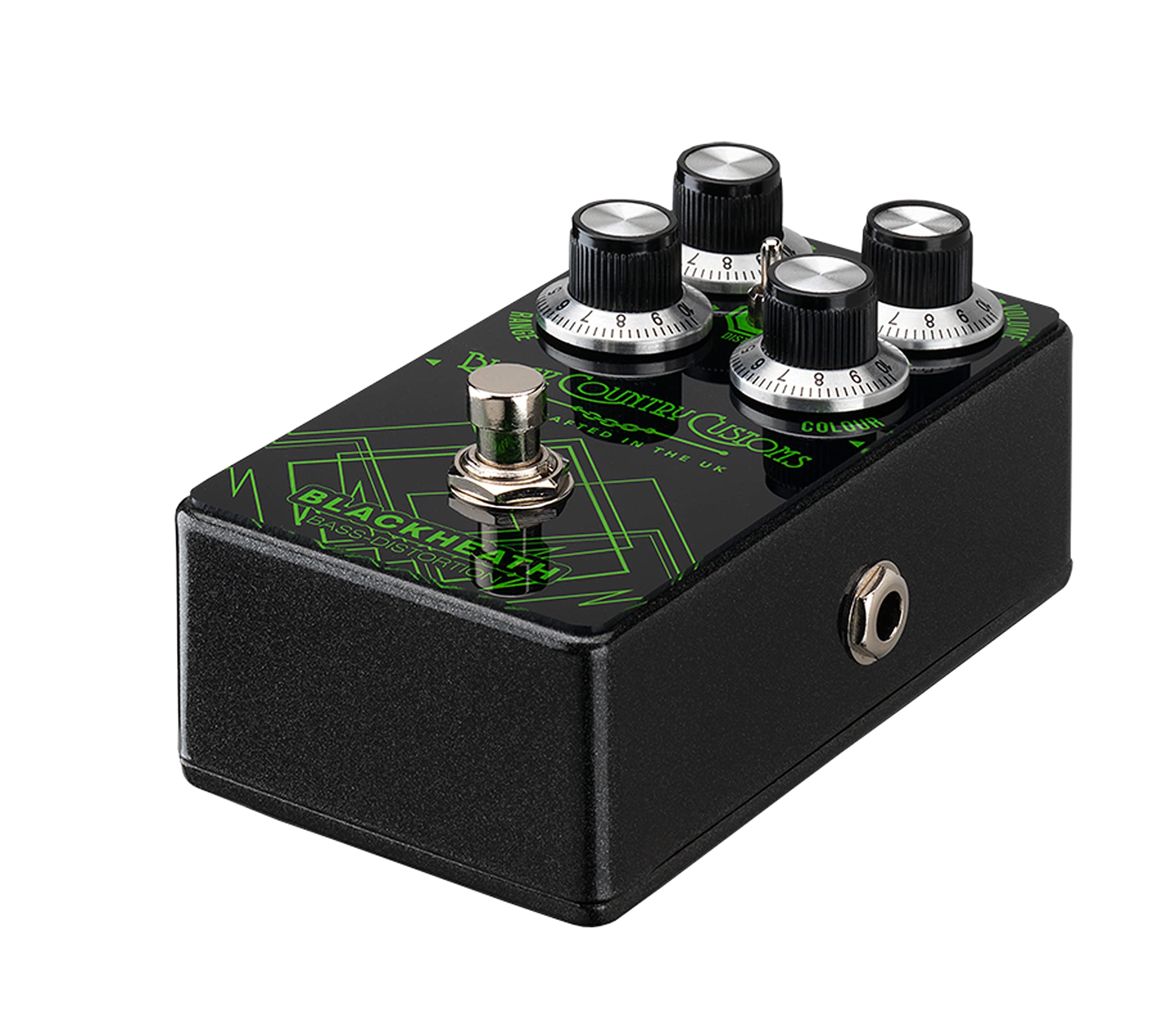 Laney Black Country Customs Blackheath Boutique Bass Effect Pedal Distortion, BCC