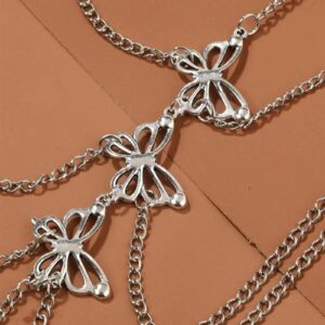 Your Always Charm Body Chain Jewelry for Women Leg Chain Thigh Chain Belly Waist Chain Leg Harness Body Gift for Rave 0utfits for Women