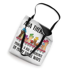 ABA Therapist Behavior Analysis Tote Bag