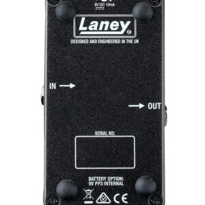 Laney Black Country Customs The Custard Factory Compressor Boutique Bass Effect Pedal, (BCC-TCF)