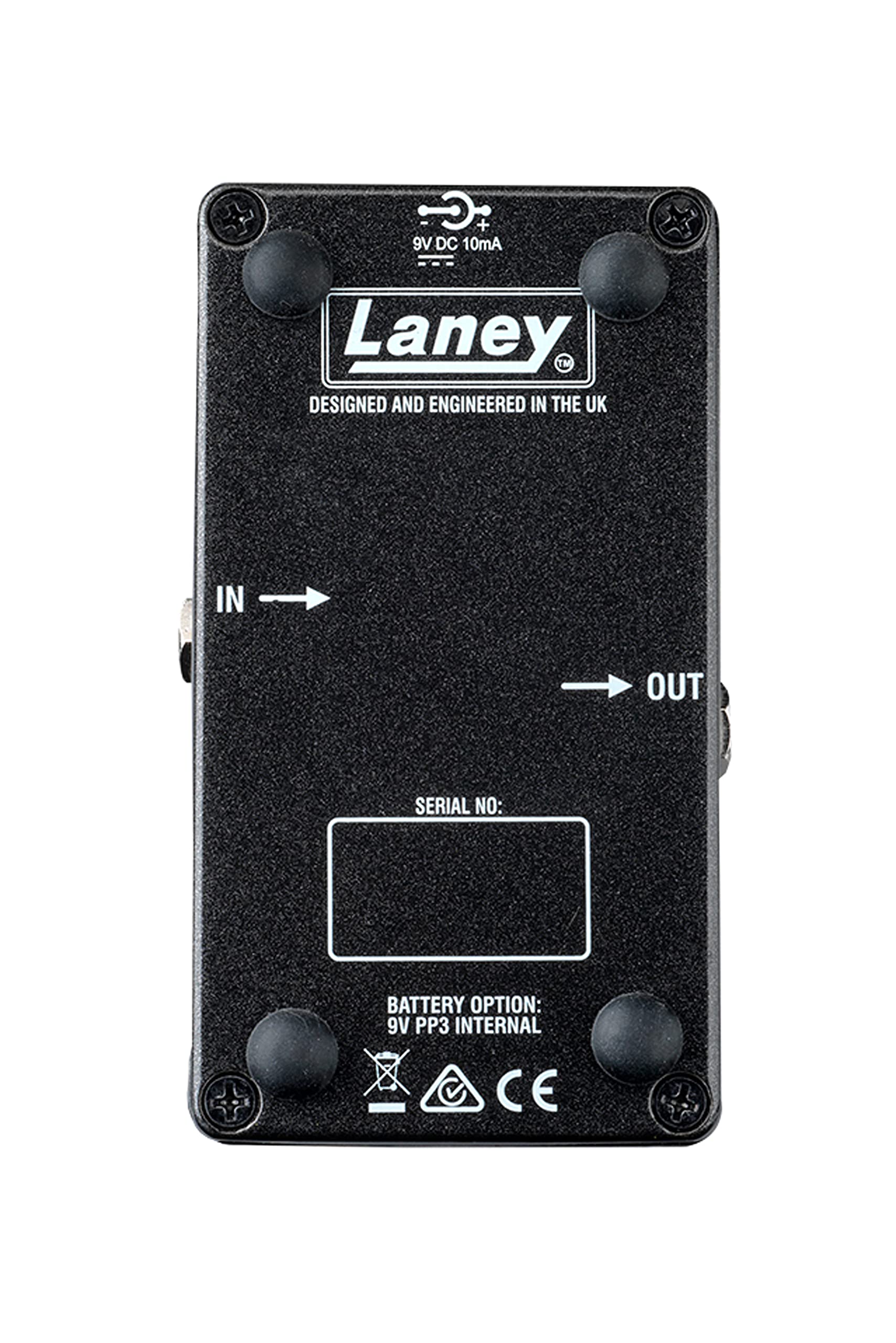 Laney Black Country Customs The Custard Factory Compressor Boutique Bass Effect Pedal, (BCC-TCF)