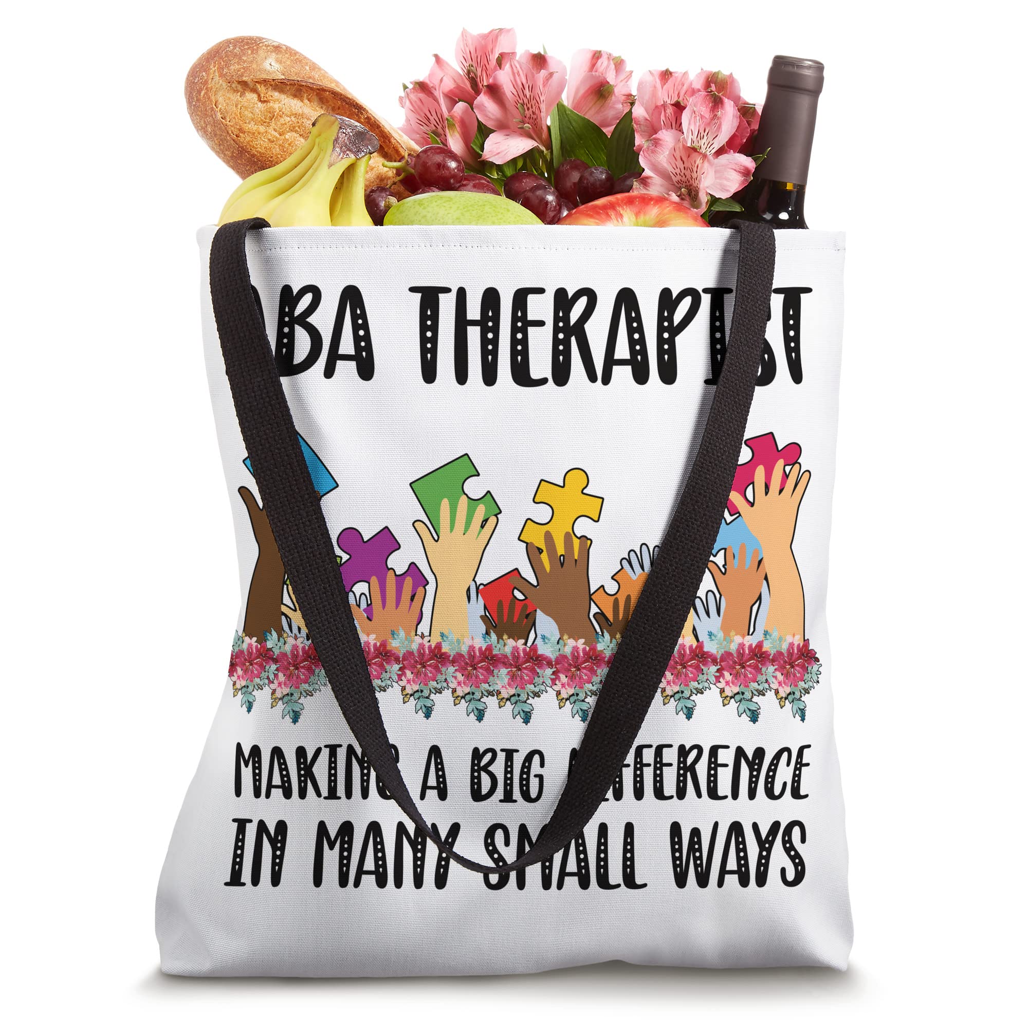 ABA Therapist Behavior Analysis Tote Bag