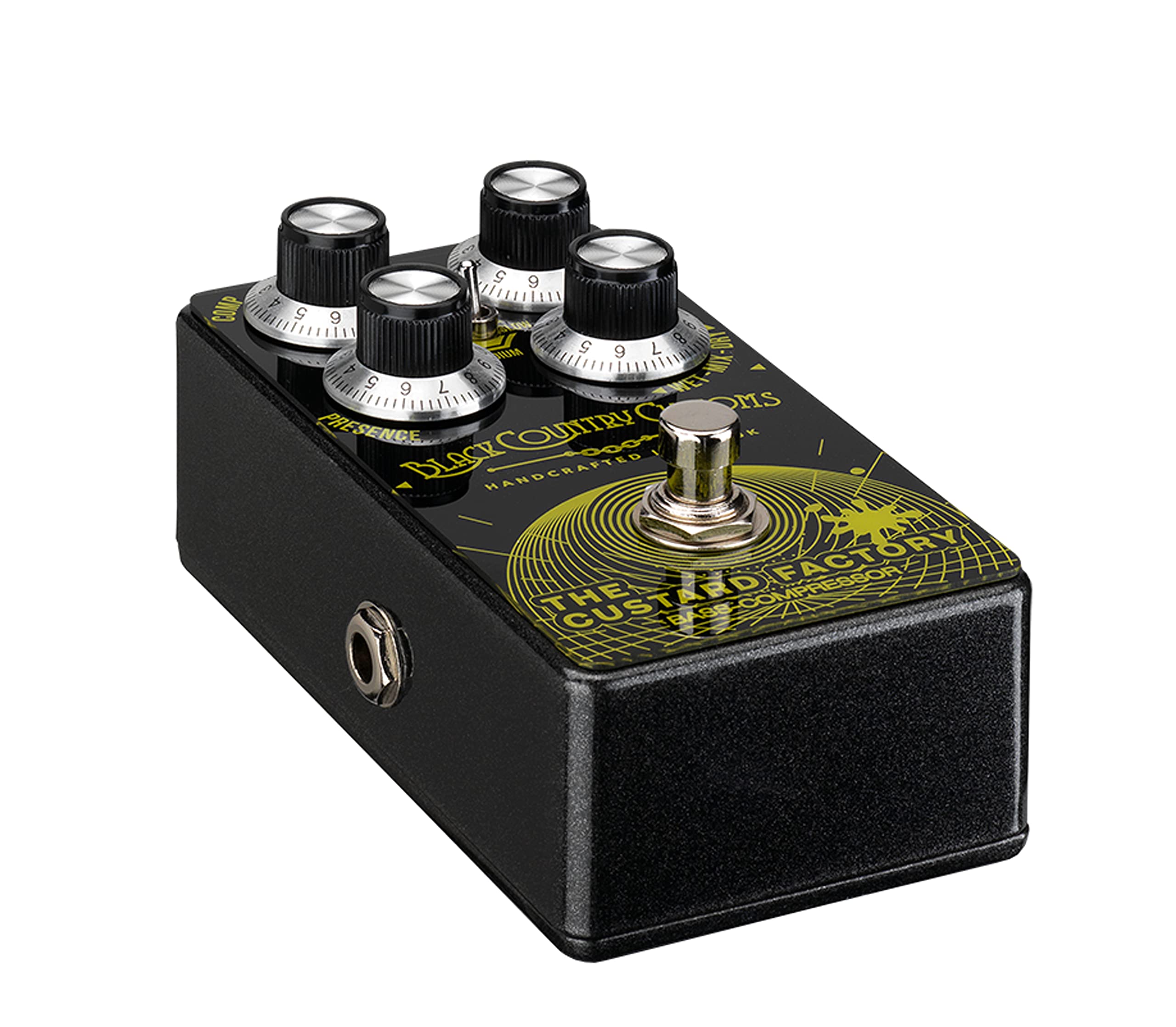 Laney Black Country Customs The Custard Factory Compressor Boutique Bass Effect Pedal, (BCC-TCF)