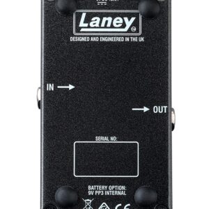 Laney Black Country Customs Blackheath Boutique Bass Effect Pedal Distortion, BCC