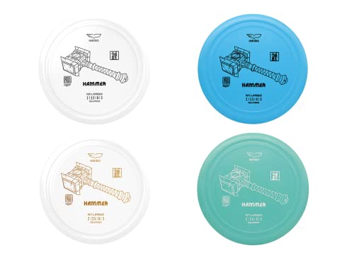 Yikun Disc Golf Discs Professional PDGA Disc Golf Throwing Disk Golf Putter165-170g Stable Golf Discs Perfect for Outdoor Games and Competition[Dics Shade May Vary]