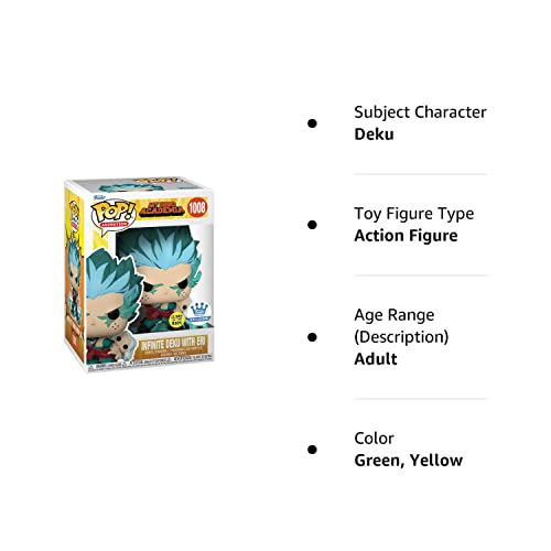 Funko POP Pop! Animation: My Hero Acadamia - Infinite Deku with Eri Glow in The Dark Exclusive