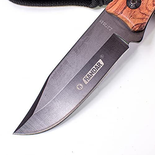 Fixed Blade Knife KANDAR N.210 Camping Hunting Fixed Blade Knife Overall lenght: 9.06in