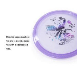 Yikun PDGA Approved Mid Range Disc Golf 165-175g|Overstable Mid-Range Discs Golf for Outdoor Games and Competition[Dics Shade Color May Vary]