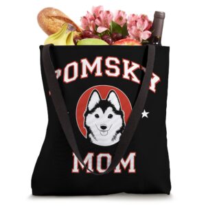 Pomsky Mom Dog Mother Tote Bag