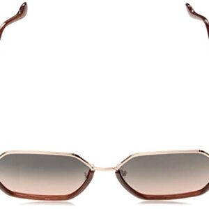 Jessica Simpson J6051 Retro Women's Metal Hexagonal Sunglasses with 100% UV Protection. Glam Gifts for Her, 60 mm, Gold & Brown