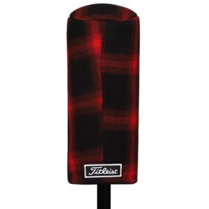 Titleist Tartan Barrel Driver Headcover Black/White/Red