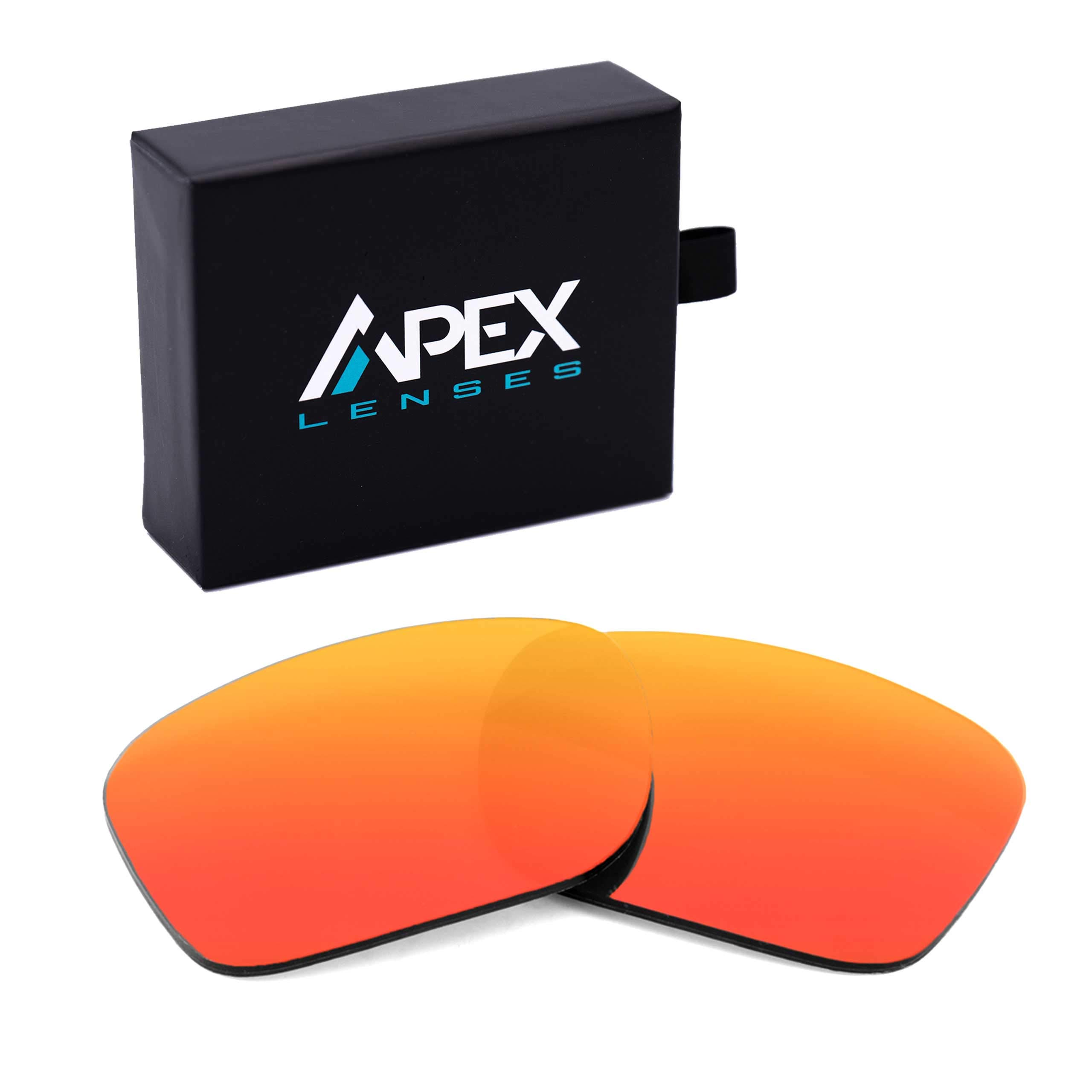 Polarized PRO Replacement Lenses for Tom Ford Jess Sunglasses - By APEX Lenses (Fire Orange)