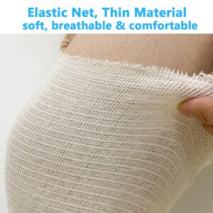 Elastic Tubular Bandage - Stockinette Compression Strap for Arm Knee Ankle Leg First Aid Supplies, Stretch to 1.8 Multiple (3.5"W x 394"L)