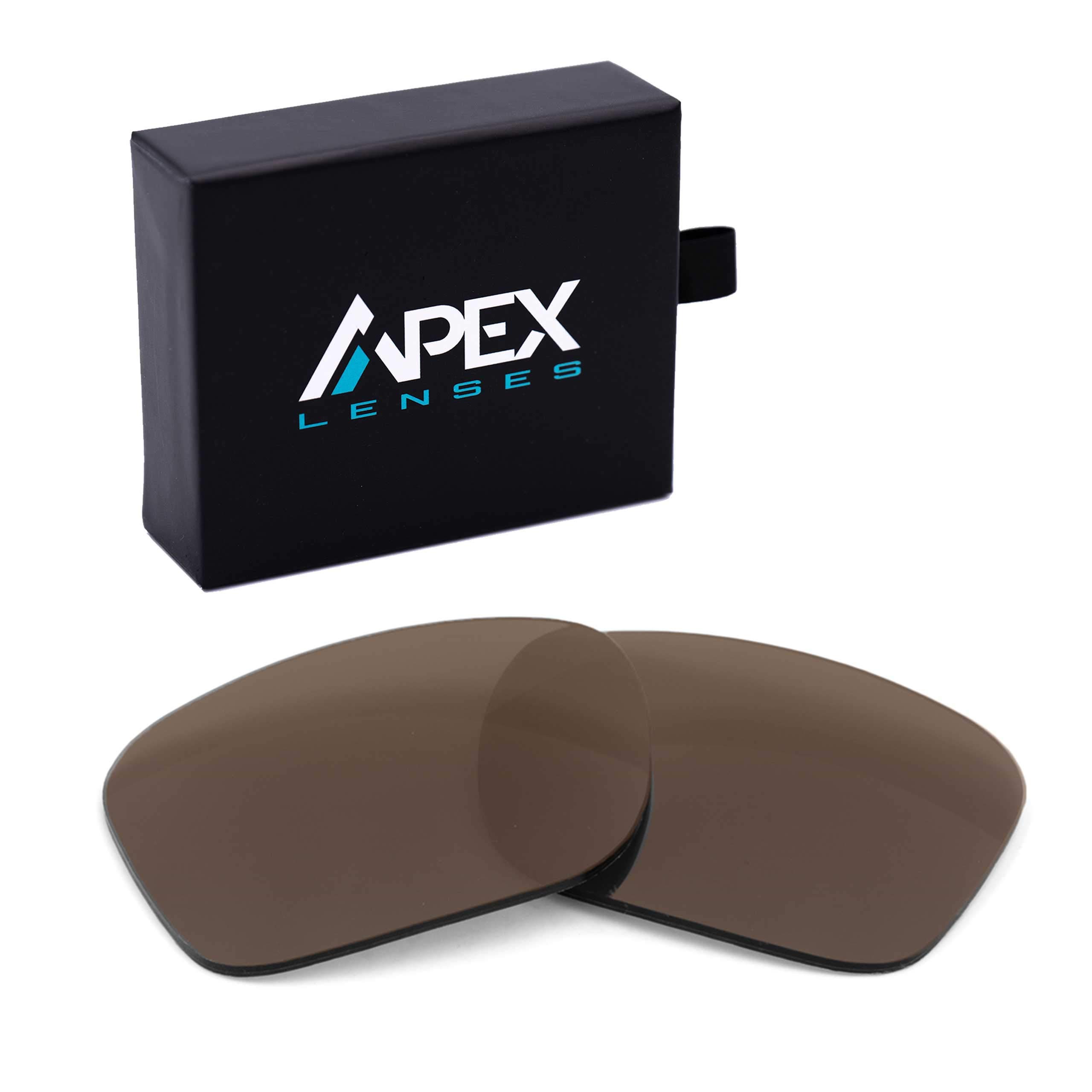 Polarized PRO Replacement Lenses for Tom Ford Kellan-02 Sunglasses - By APEX Lenses (Brown)