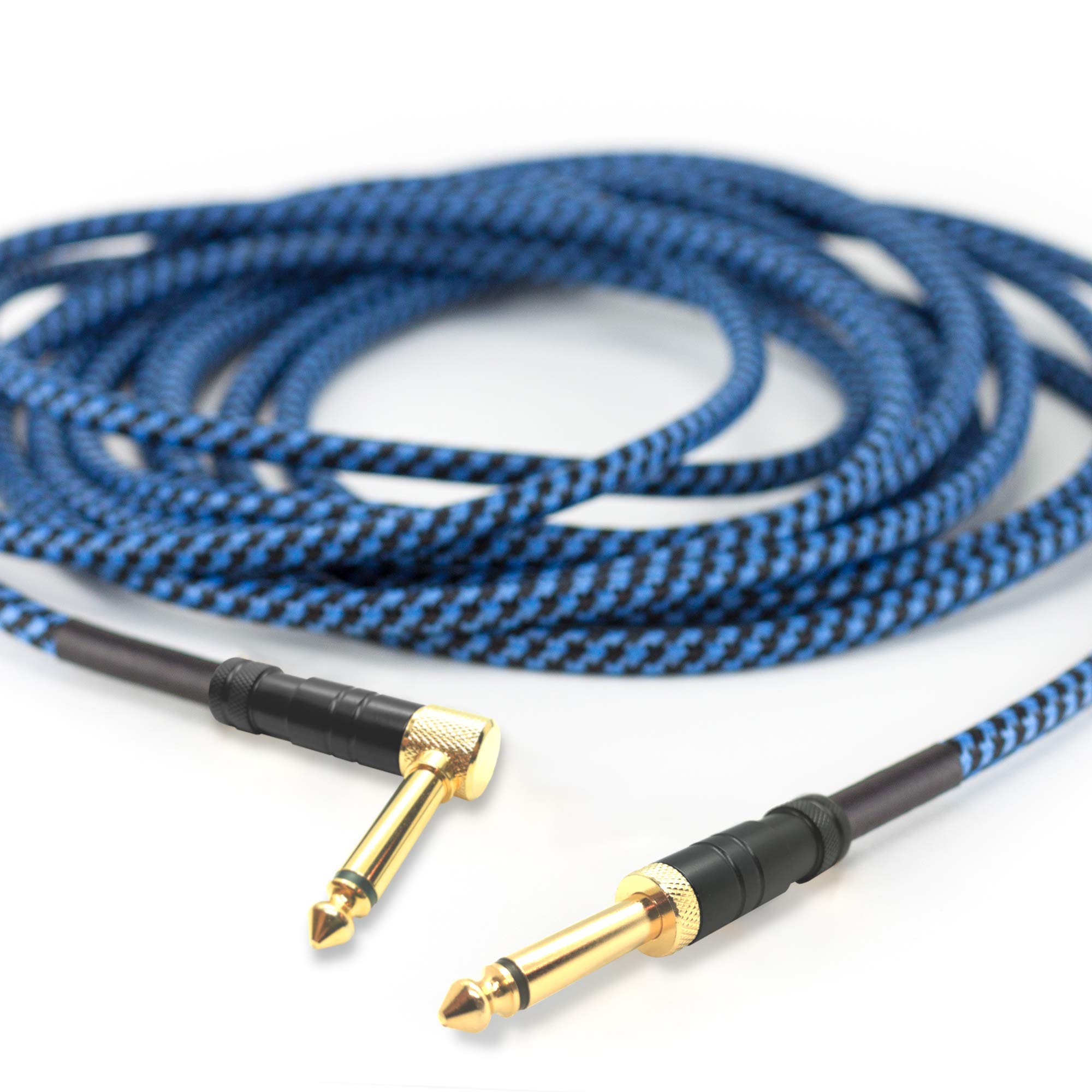 Gig Snake 10FT Yellow & 10FT Blue Guitar Cable Bundle