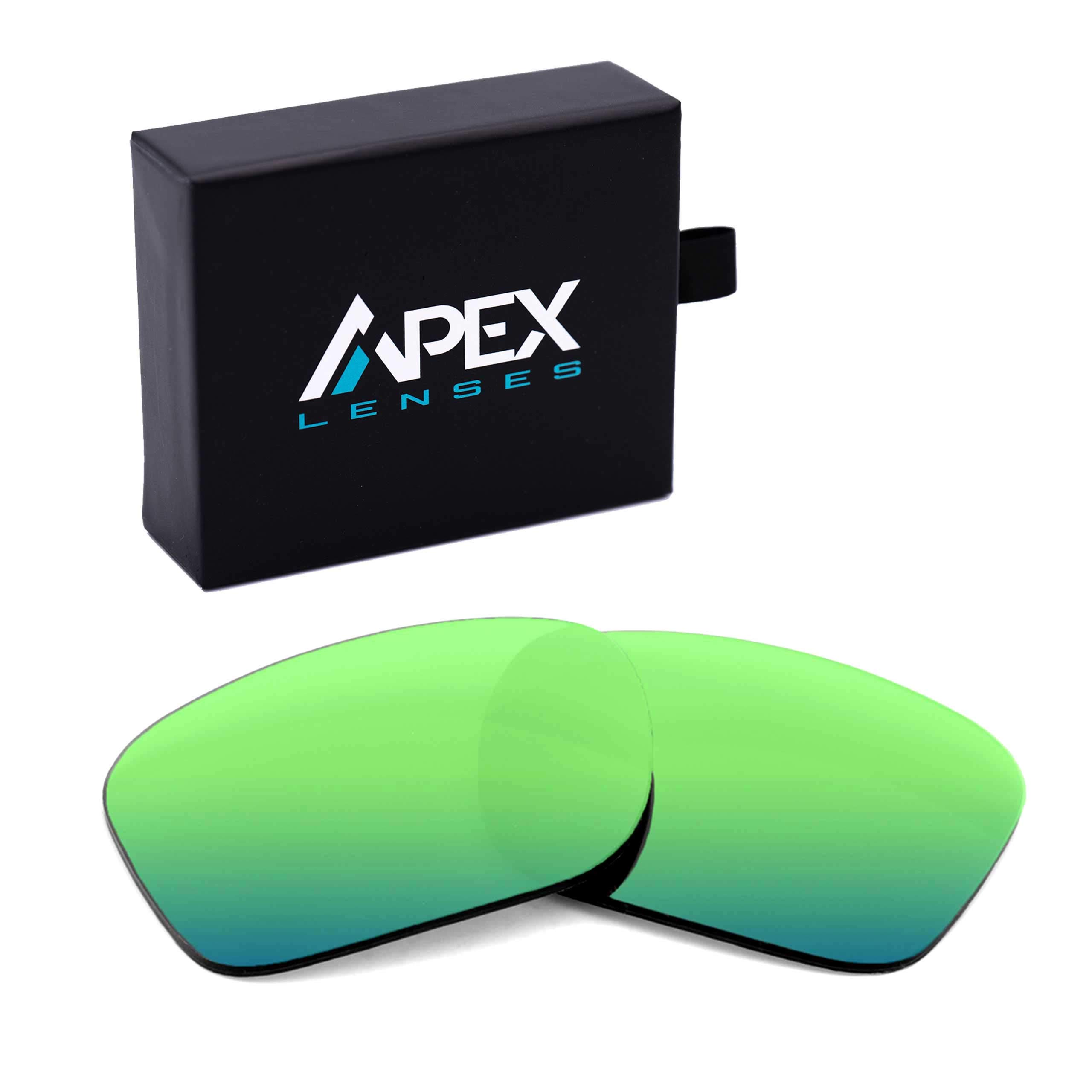 Polarized PRO Replacement Lenses for Tom Ford Lara Sunglasses - By APEX Lenses (Emerald Green)