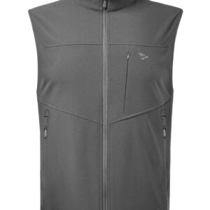 Rodeel Men's Lightweight Golf Vest Windproof Sleeveless Cycling Jacket