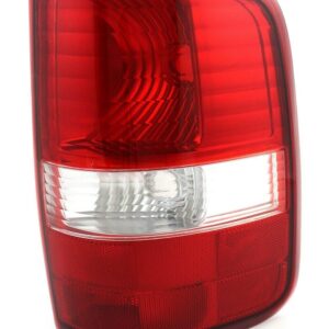 UPPARTS Tail Light Assembly Replacement For 2004 2005 2006 2007 2008 Ford F150 Passenger Side - DOT, ISO Compliant - Includes Lens and Housing - Direct Fitment - Rear Brake Light Replacement