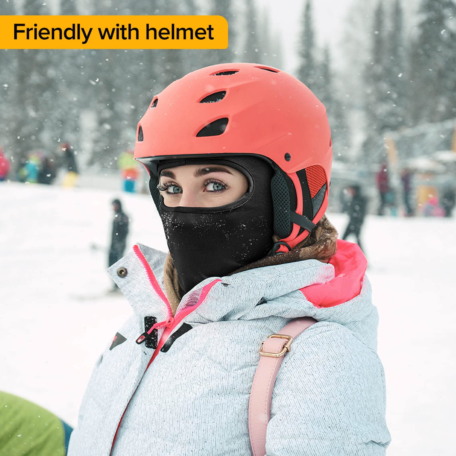 Balaclava Winter Ski Face Mask Breathable Windproof Thermal for Motorcycle Riding Cycling in Cold Weather