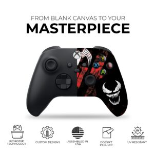 DreamController Carnage Custom X-box Controller Wireless compatible with X-box One/X-box Series X/S Proudly Customized in USA with Permanent HYDRO-DIP Printing(NOT JUST A SKIN) (MODDED)