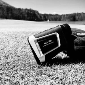 Snake Eyes L6 Slope Laser Golf Rangefinder, Lightweight, 700 Yard Range, Vibration Lock, Slope On/Off Switch, 6X Magnification, Flagpole Scanning