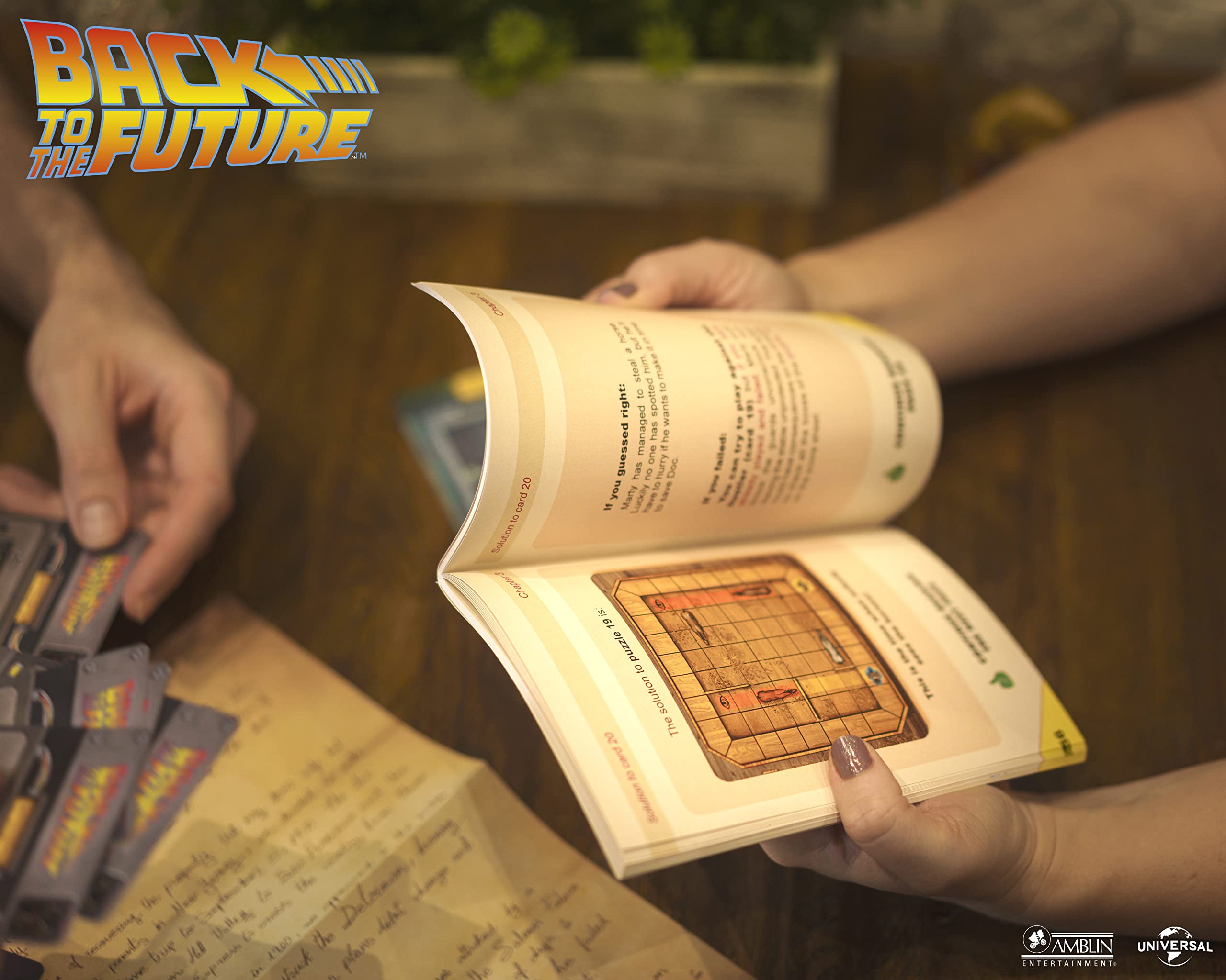 Doctor Collector Back to The Future A Letter from The Past-Escape Adventure Game, Multicolor, DCBTTF07