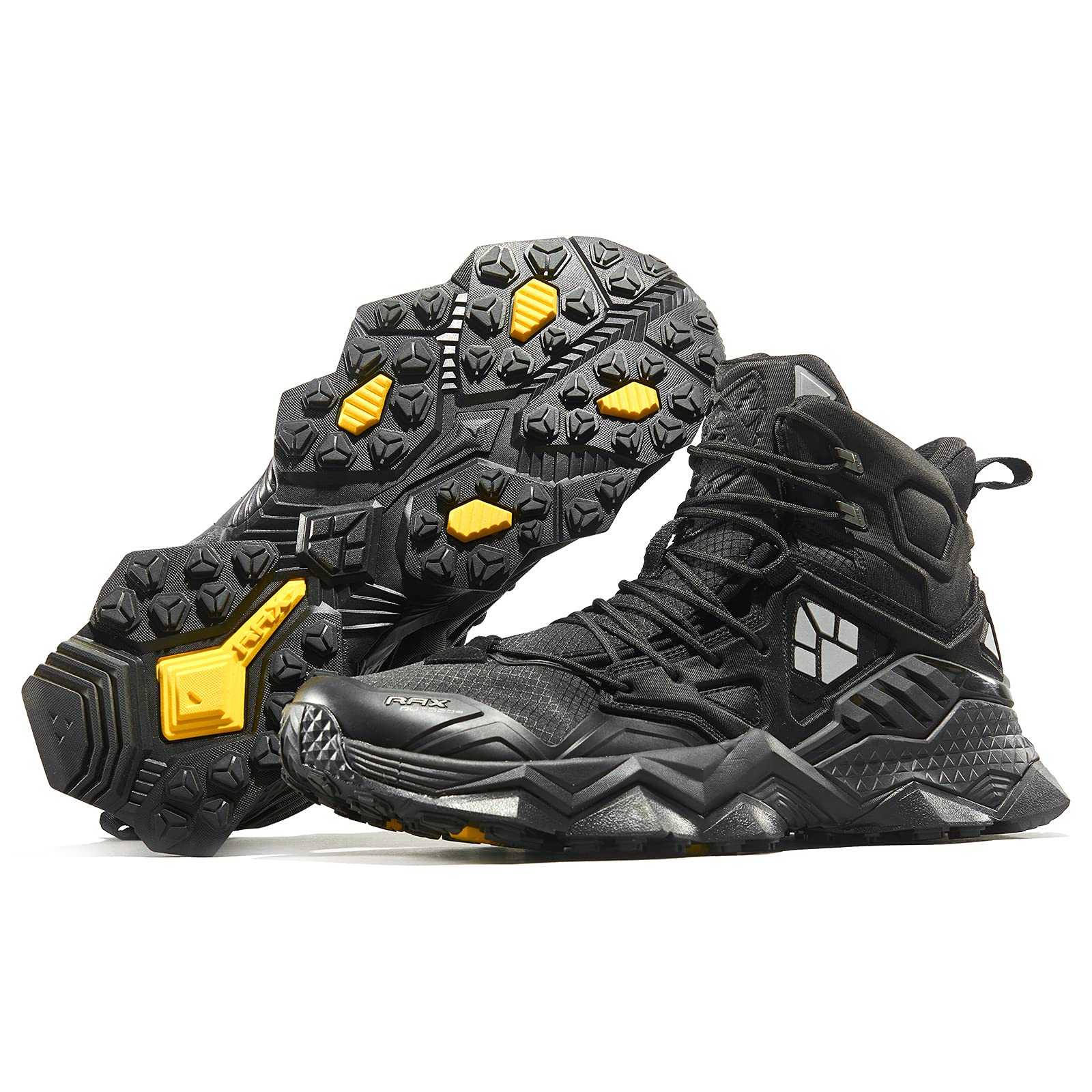 RAX Full Palm Rubber Sole Waterproof Lightweight Mountaineering Travel Hiking Shoes