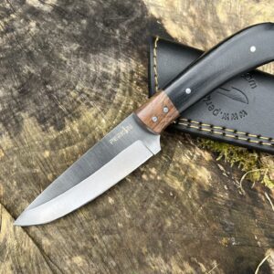 Perkin Knives Handmade Hunting Knife Fixed Blade Hunting Knife Bushcraft Knife Full Tang PS100