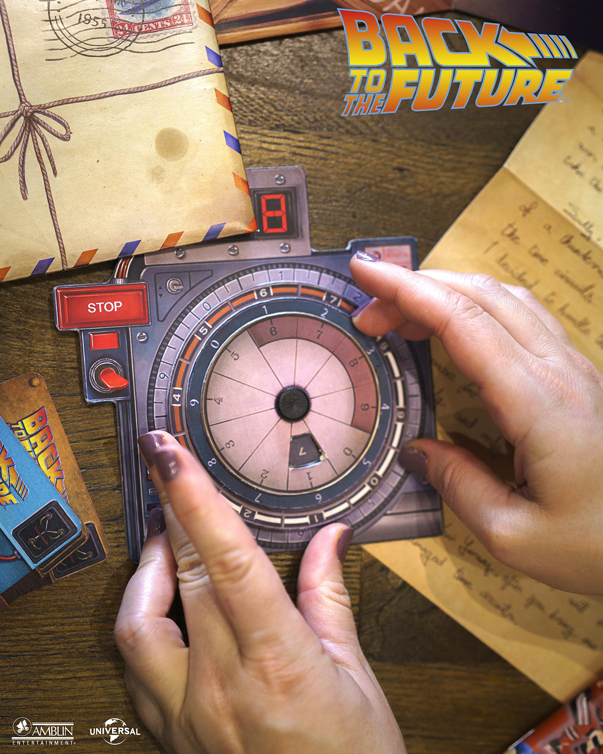 Doctor Collector Back to The Future A Letter from The Past-Escape Adventure Game, Multicolor, DCBTTF07