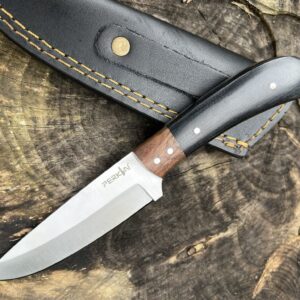 Perkin Knives Handmade Hunting Knife Fixed Blade Hunting Knife Bushcraft Knife Full Tang PS100